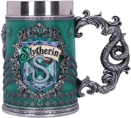 Handmade Slytherin Metal Mug